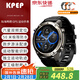 KPEP【六星雙頻定位】GPS北斗登山跑步越野跑步游泳配速運動(dòng)軌跡鐵人三項血氧心率戶(hù)外運動(dòng)智能手表 槍色機身+黑色表帶