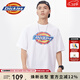 DickiesT恤男 純棉印花休閑百搭經(jīng)典款短袖 情侶同款DK011539 白色 （寬松版型） M