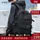 viney雙肩包男大容量男士背包大學(xué)生初中高中戶(hù)外登山旅行包17英寸書(shū)包 【黑色】休閑運動(dòng)通勤商務(wù)電腦包