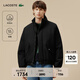 LACOSTE法國鱷魚(yú)男裝25秋冬新款保暖厚款棉服夾克外套|BH5142 031/黑色 S /M 48
