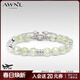 AWNL珍寶珠一生一世葡萄石白水晶手鏈女小眾輕奢送女友生日禮物 【品牌禮盒】 XS碼-推薦手圍13.5-15CM