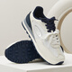 senma森馬官方正品男鞋2026馬年新款運動(dòng)鞋時(shí)尚休閑鞋情侶阿甘鞋增高鞋 SM8584-白藍 42