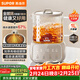 蘇泊爾（SUPOR）全玻璃養生壺 煮茶壺1L迷你養生杯煮茶器花茶壺 恒溫壺 母嬰級 保溫燒水壺0膠水 SW-10Y08QA