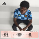 adidas曼聯(lián)足球休閑文化寬松V領(lǐng)短袖球衣男新款阿迪達斯官方