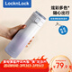 樂(lè )扣樂(lè )扣（LOCK&LOCK）彈蓋保溫杯男女高顏值316不銹鋼隨行水杯灰色450ml【女神節禮品】