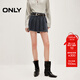 ONLY2026春季新款辣妹風(fēng)A字牛仔短裙百褶裙半身裙女|126137003 J3G藍黑牛仔 S