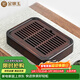 金鑲玉竹木小茶盤(pán)儲水式茶海茶臺托盤(pán)簡(jiǎn)約小型干泡長(cháng)方形26*19cm