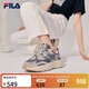 斐樂(lè )女鞋老爹鞋火星鞋潮流復古輕便厚底運動(dòng)鞋女 煙灰/鴿子灰-FD 35.5