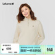 LAFUMA樂(lè )飛葉戶(hù)外衛衣女 秋冬寬松半拉鏈套頭長(cháng)袖T恤休閑上衣 LFTS4DW75 杏仁白PW 170/88A（40）