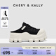 CHERY KALLY【遠山暗影】輕奢外穿包頭半拖鞋女2026新款春季厚底涼鞋女鞋 CHERY&KALLY 黑色 37