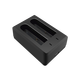 komery Komery NP40攝像機(jī)電池充電座充 便攜式鋰電池充電NP-40雙充 NP-40雙充充電器