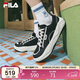 FILA斐樂(lè )官方男鞋COOKIES復古帆布鞋2025年曲奇鞋時(shí)尚休閑鞋