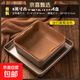 古早味蛋糕模具烤盤(pán)加高加深6-8-9寸不粘烤箱家用活底烘焙正方形 8英寸水浴套裝 +8英寸折邊油布