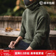 馬登工裝 美式復古純色保暖高領(lǐng)針織衫馬海毛毛衣秋季個(gè)性打底衫男 軍綠色 M