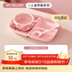 MARSICA三麗鷗早餐分格盤(pán)一人食餐具套裝高顏值陶瓷兒童餐盤(pán)吃飯碗 一人食早餐套裝【美樂(lè )蒂】