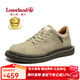 楓葉（leaveland）男鞋春季新品英倫風(fēng)反絨皮復古工裝鞋舒適透氣軟底經(jīng)典男士休閑鞋 沙色（皮鞋碼） 41