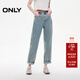 ONLY2025秋季新款時(shí)尚百搭高腰九分男友褲錐形牛仔褲女|125149025 J33 復古350牛仔洗水 S S標準褲長(cháng)