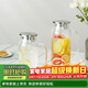 樂(lè )扣樂(lè )扣（LOCK&LOCK）涼水壺耐熱玻璃泡茶檸檬水果水杯子帶把家用大容量玻璃茶水杯1.2L
