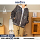 nautica white sail【明星同款】白帆×POPBOY聯(lián)名系列兩面穿棒球服夾克外套PBJW2493 淺灰1BX（224） XL
