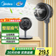 美的（Midea）空氣循環(huán)扇電風(fēng)扇落地扇立式輕音節能家用風(fēng)扇低噪大風(fēng)量轉頁(yè)扇臥室宿舍搖頭循環(huán)輕羽扇國家補貼 【臺立兩用】FGA24SF