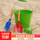 【挖沙必備套裝】?jì)和嫔宠F鏟子鐵桶沙灘玩具套裝寶寶趕海挖土 兒童趕海鐵桶（顏色隨機） 標準配置