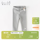 戴維貝拉（DAVE＆BELLA）女童打底褲2024秋裝兒童洋氣褲子寶寶嬰兒休閑長(cháng)褲