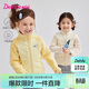 笛莎童裝女童羽絨服2025秋冬兒童簡(jiǎn)約立領(lǐng)輕薄羽絨服 杏仁黃 110