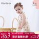 Kordear嬰兒裙子夏裝女寶寶洋氣背心裙純棉連衣裙女童夏天 元氣桃桃 80 cm