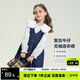 左西女童連衣裙秋裝春秋2026新款兒童牛仔裙女孩背帶裙子 牛仔色 120