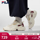 斐樂(lè )（FILA）楊冪同款官方蕨草2S女鞋老爹鞋2026春季新款休閑厚底鞋子運動(dòng)鞋 古白色/小麥棕-AA 37.5