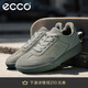 愛(ài)步（ECCO）厚底板鞋男 復古潮流百搭德訓休閑鞋 街頭球鞋539834 鴿子灰42