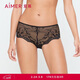 愛(ài)慕女士?jì)妊澬愿欣俳z夏季薄包臀彈力中腰平角內褲AM237541 165