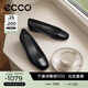 愛(ài)步（ECCO）芭蕾舞鞋 百搭圓頭羊皮單鞋舒適通勤淺口女鞋 舞悅234323 黑色23432301001 39