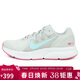 耐克NIKE女子跑步鞋 Zoom Span 3 氣墊緩震運動(dòng)鞋CQ9267-008灰藍38.5