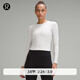 lululemon丨All It Takes女士運動(dòng) T 恤 *羅紋Nulu?芯吸 LW3GK5S 淺蒸汽灰 XS /4