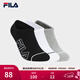 FILA 斐樂(lè )官方男士襪子淺口襪套裝夏季新品船襪舒適休閑襪子3雙裝 組合色-99 XS