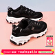 斯凱奇（Skechers）女鞋 2026春季新款跑步鞋熊貓鞋厚底老爹鞋網(wǎng)面透氣休閑鞋運動(dòng)鞋 11930-BLK/熱銷(xiāo)推薦 /評價(jià)有禮 37 內長(cháng)240mm
