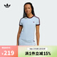 阿迪達斯 adidas【滔搏運動(dòng)】三葉草女子3S TEE SLIM短袖T恤 KD3684 XS
