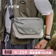 光影行星（GYXX）星跡胸包機能斜挎包男女單肩背包運動(dòng)休閑通勤平板郵差包 原野綠/小號-適合7.9寸平板