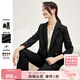尚都比拉職業(yè)通勤西裝套裝女春秋季正裝免燙抗皺外套褲子面試兩件套西服