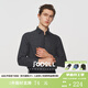 JODOLL喬頓【100%棉】長(cháng)袖襯衫男商務(wù)休閑透氣磨毛蘇格蘭格子純棉襯衣 藏青色 40