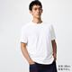 優(yōu)衣庫男裝女裝快干圓領(lǐng)T恤/短袖26春夏新款482300 00 白色 L
