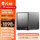 天鋇WTR PRO迷你電腦主機 銳龍R7桌面PC四硬盤(pán)位NAS型電腦整機 雙2.5G網(wǎng)口家庭網(wǎng)盤(pán)DIY發(fā)燒臺式機 AMD R7-5825U 準系統【無(wú)內存硬盤(pán)】