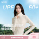 VVC防曬衣女防紫外線(xiàn)遮陽(yáng)長(cháng)袖城市輕戶(hù)外薄外套 煙白色 L