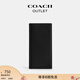蔻馳（COACH）奧萊男士胸袋錢(qián)包手拿包證件包卡包 黑色