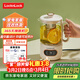 樂(lè )扣樂(lè )扣養生壺小型一人辦公室電熱水壺迷你煮茶壺0.75L煮茶器花茶壺家用燒水壺EJK3515WHT