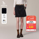 哈吉斯（HAZZYS）女裝 秋季女士【PHIZ系列】復古風(fēng)燈芯絨A型短裙女 藏青色NV M (160/72A 40)