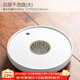唐豐（TANGFENG）粗陶干泡茶盤(pán)家用辦公圓形茶盤(pán)簡(jiǎn)約現代茶臺小型蓄水儲水茶具托盤(pán) 白居干泡盤(pán)(大)