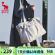 愛(ài)華仕旅行包女運動(dòng)休閑手提包送禮物瑜伽健身包大容量行李袋旅行袋 雅致灰 25.4L