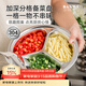半物生活304不銹鋼備菜盤(pán)蔥姜蒜配菜盤(pán)火鍋分格配料盤(pán)廚房分裝盤(pán)食材盤(pán)子